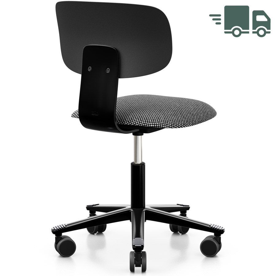 HAG Tion 2140 Bürostuhl schwarz - Sitz Stoff Sisu - Rückenschale Kunststoff