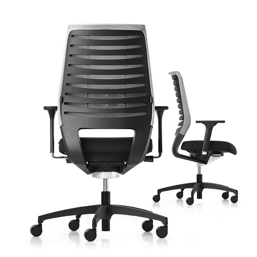 Dauphin X-CODE XC 5310 PURE STYLE Bürostuhl | Schwarz | Netzrücken | Konfigurator