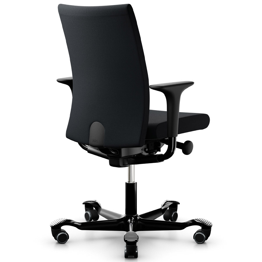 HAG Creed 6006 Bürostuhl schwarz mit hoher Rückenlehne - Bezugsstoff Select