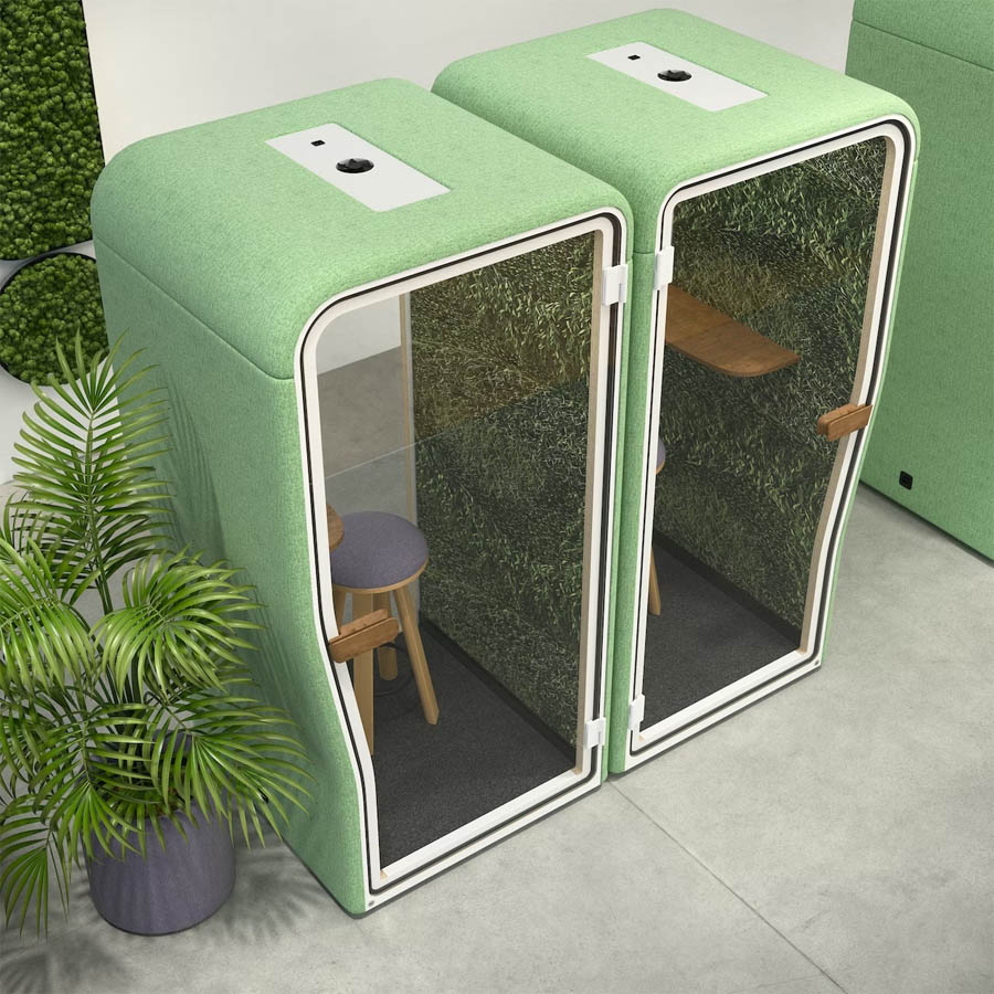BuzziSpace BuzziNest Booth | Akustik Telefonbox | Beispielbild