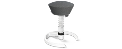 Swopper Variante weiß (AIR mesh grau)