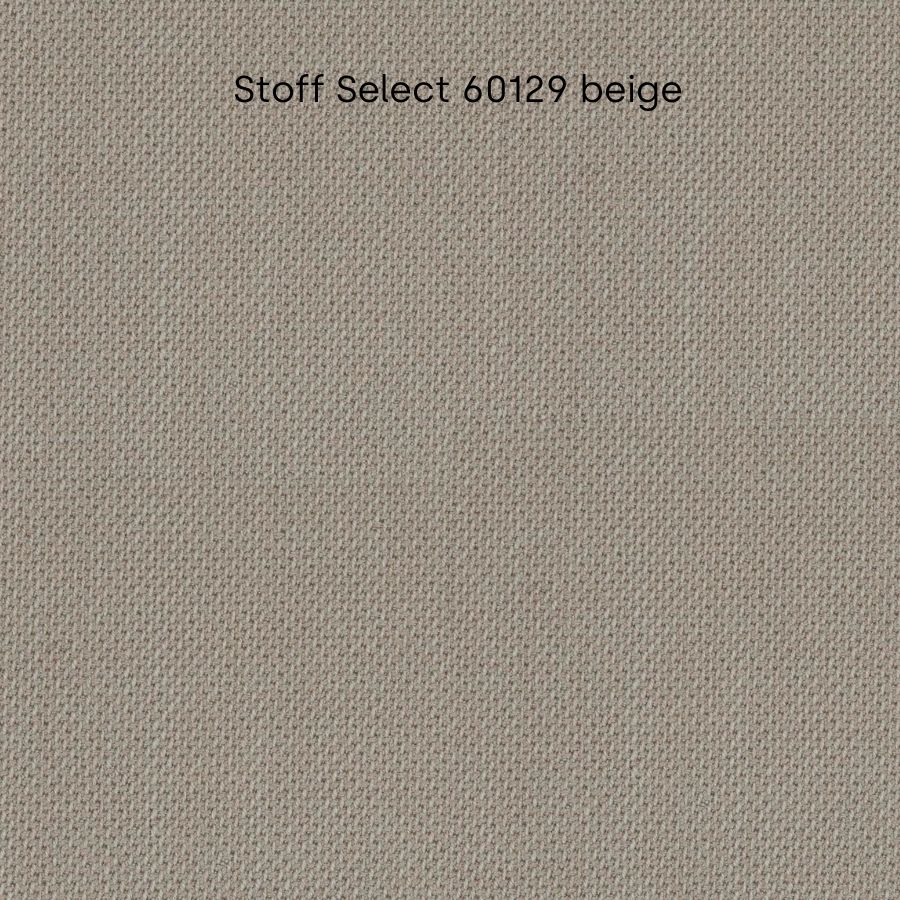 HAG CAPISCO PULS 8020 | White Edition mit Polster in Beige | Gestell weiß