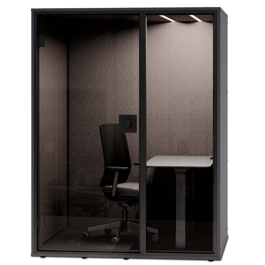 Berlin Acoustics Work Akustikbox in Schwarz