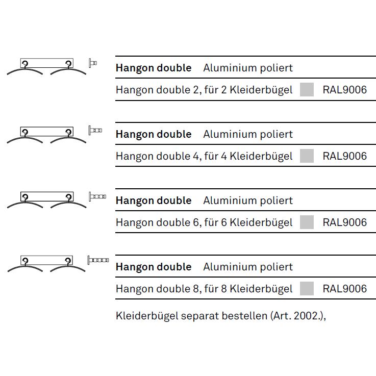 Cascando HANGON DOUBLE