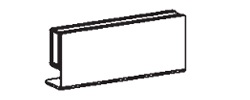 Variante 1 - Klammer 19 mm (2 Stück)