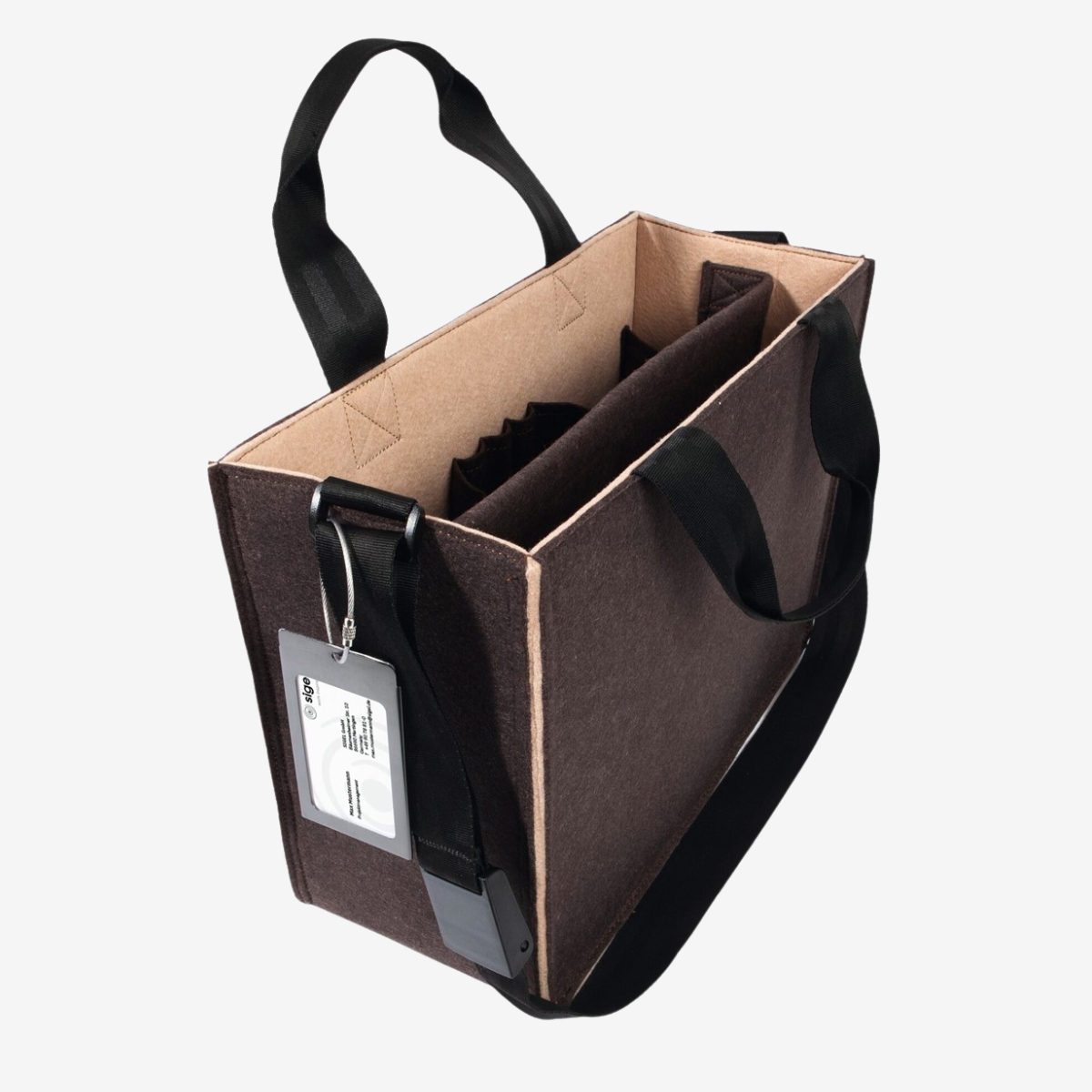 SIGEL Desk Sharing Bag Classic M bicolor