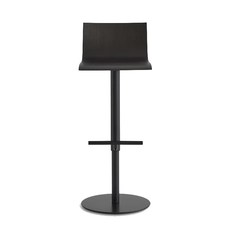 Lapalma Thin Barhocker schwarz (Eiche schwarz gebeizt)