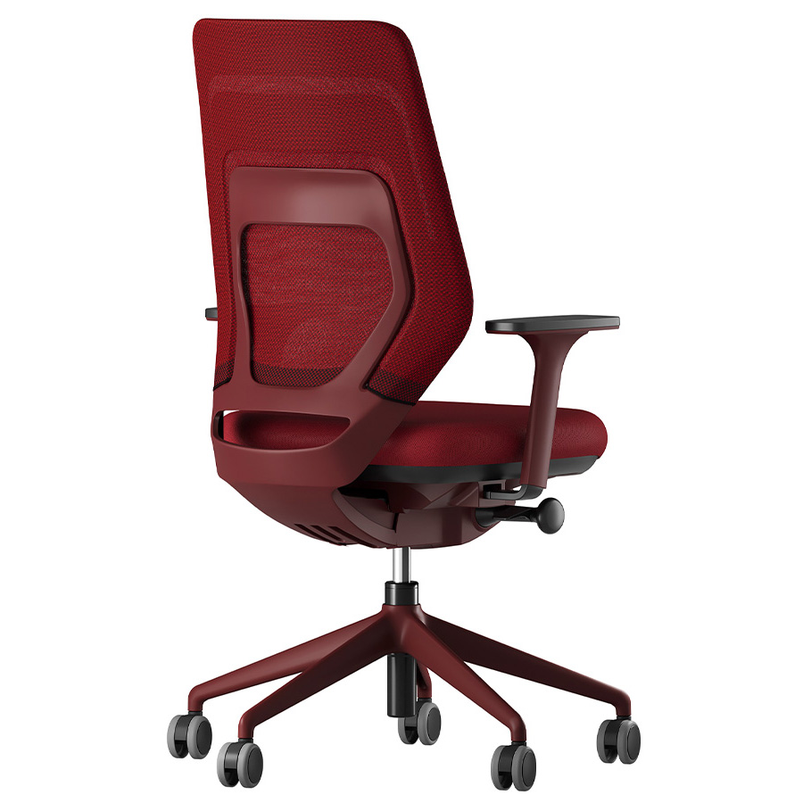 fm Asiento Bürodrehstuhl in Rot Komfort