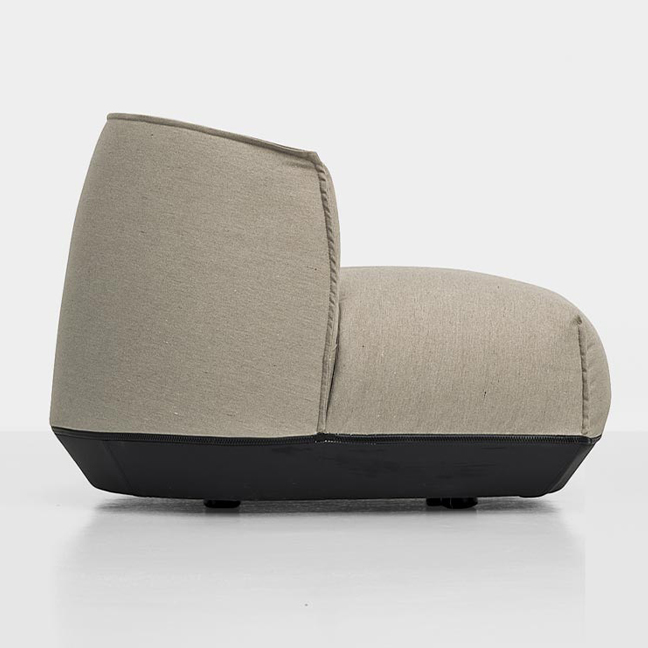 Kristalia Brioni Armchair klein - Bezug Heritage papyros