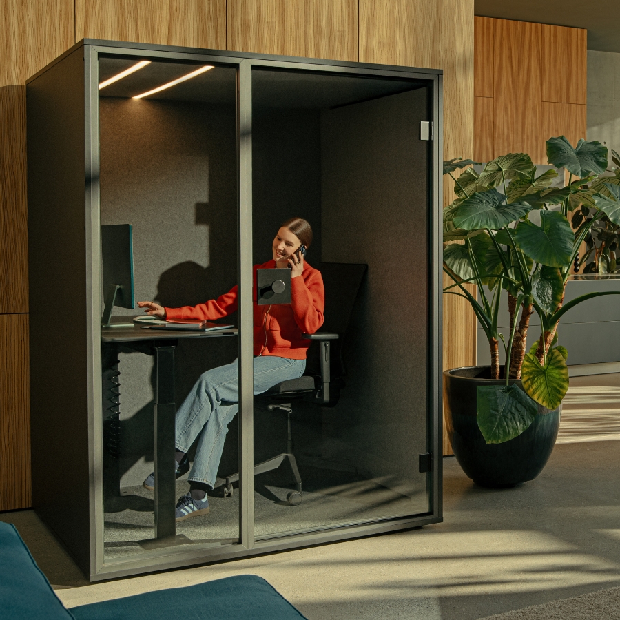 Berlin Acoustics Work Akustikbox in Weiß