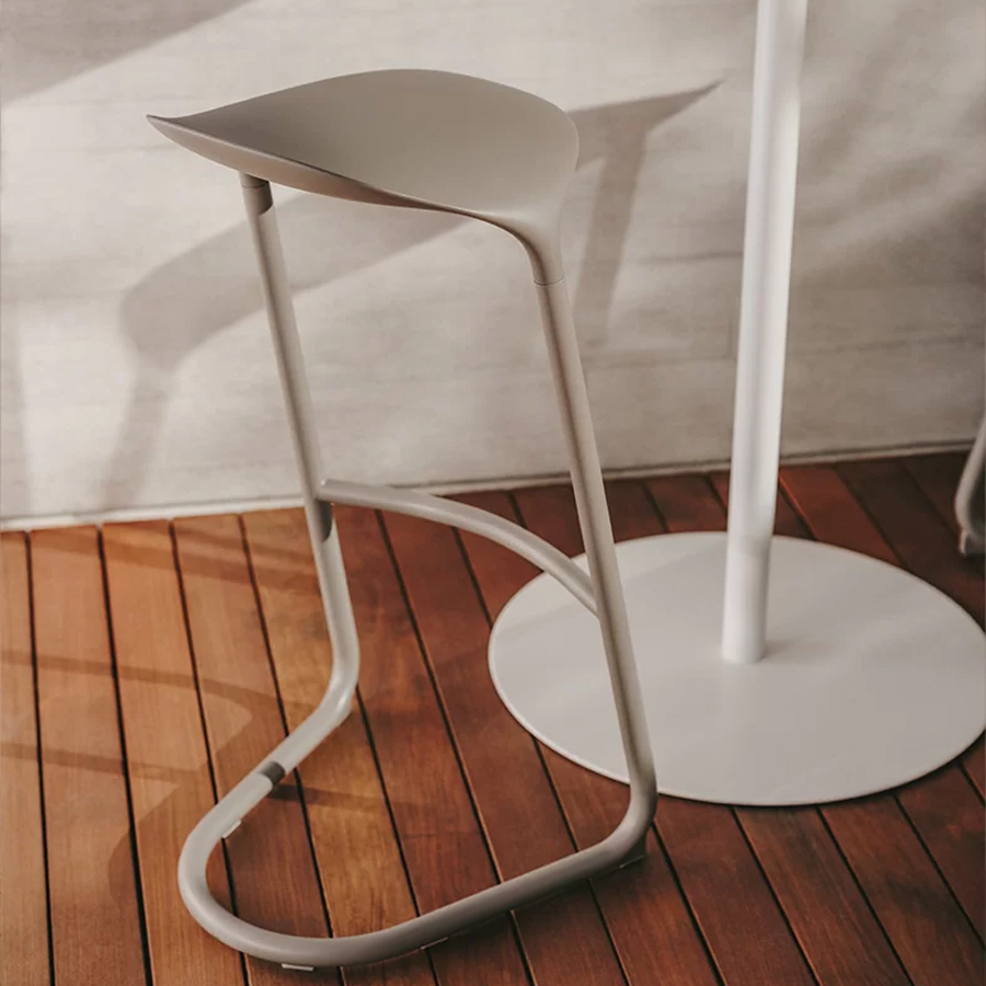 lapalma CROSS Barhocker | Tortora | fixe Höhe 65 cm