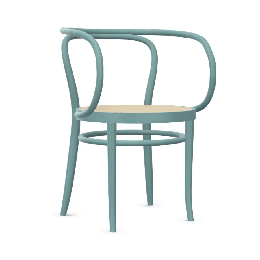 THONET 209 | KONFIGURATOR | Rohrgeflecht-Sitz hell | Buche farbig gebeizt