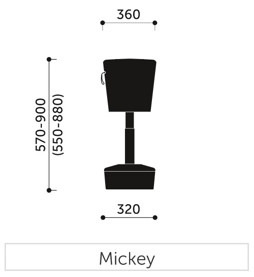 Profim-Mickey-Abmessungen