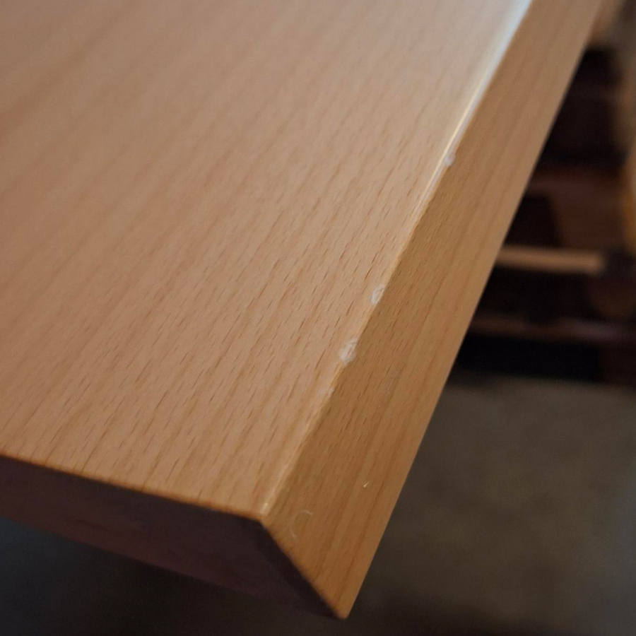 Abverkauf: THONET Allrounder-Tisch S 1070 | Buche natur | Leichte Mängel | Gestell Stahlrohr