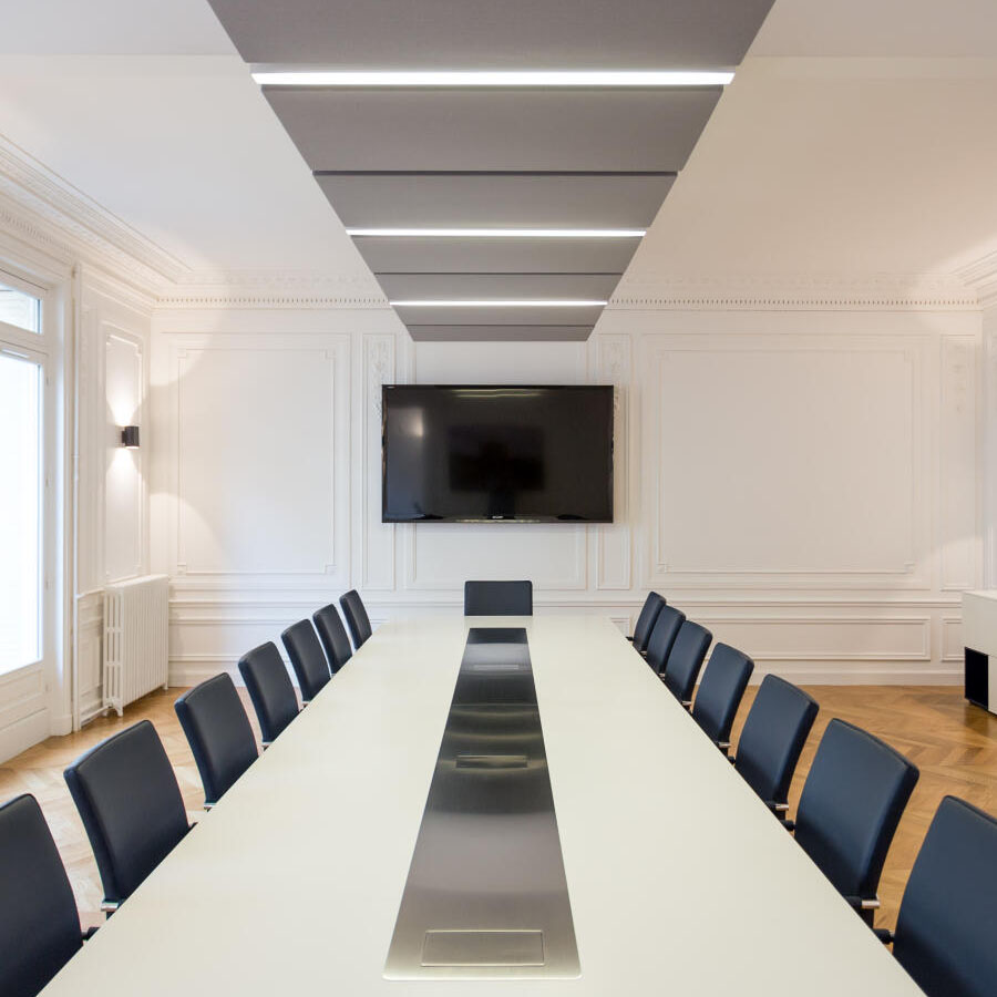 THONET S 55 PF Evo Konferenzstuhl mit Armlehnen schwarz | Gestell chrom