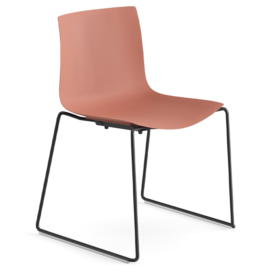 Arper CATIFA 46 0502 (RE) | einfarbig | Kufengestell | Esszimmerstuhl | Outdoor geeignet