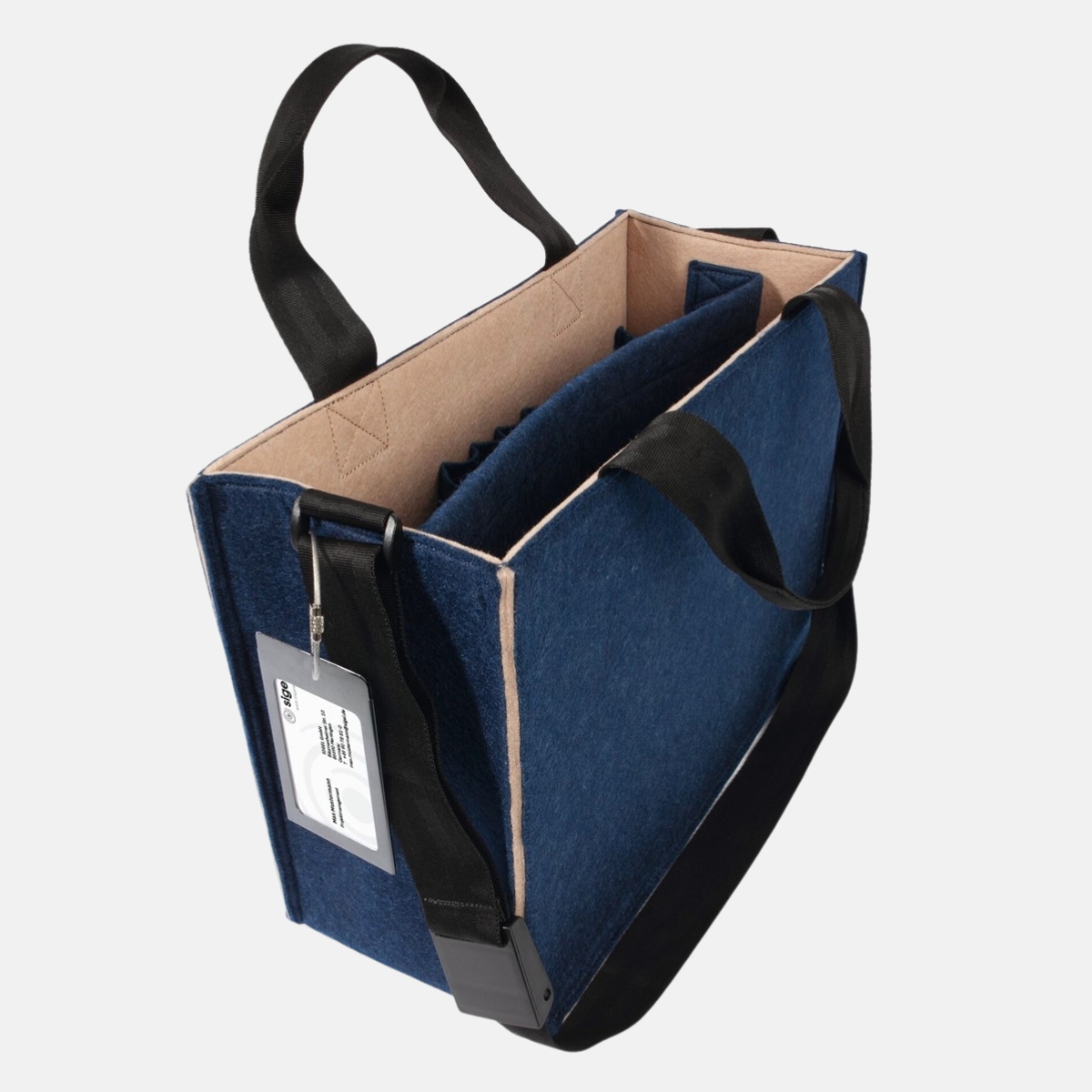 SIGEL Desk Sharing Bag Classic M bicolor (8)
