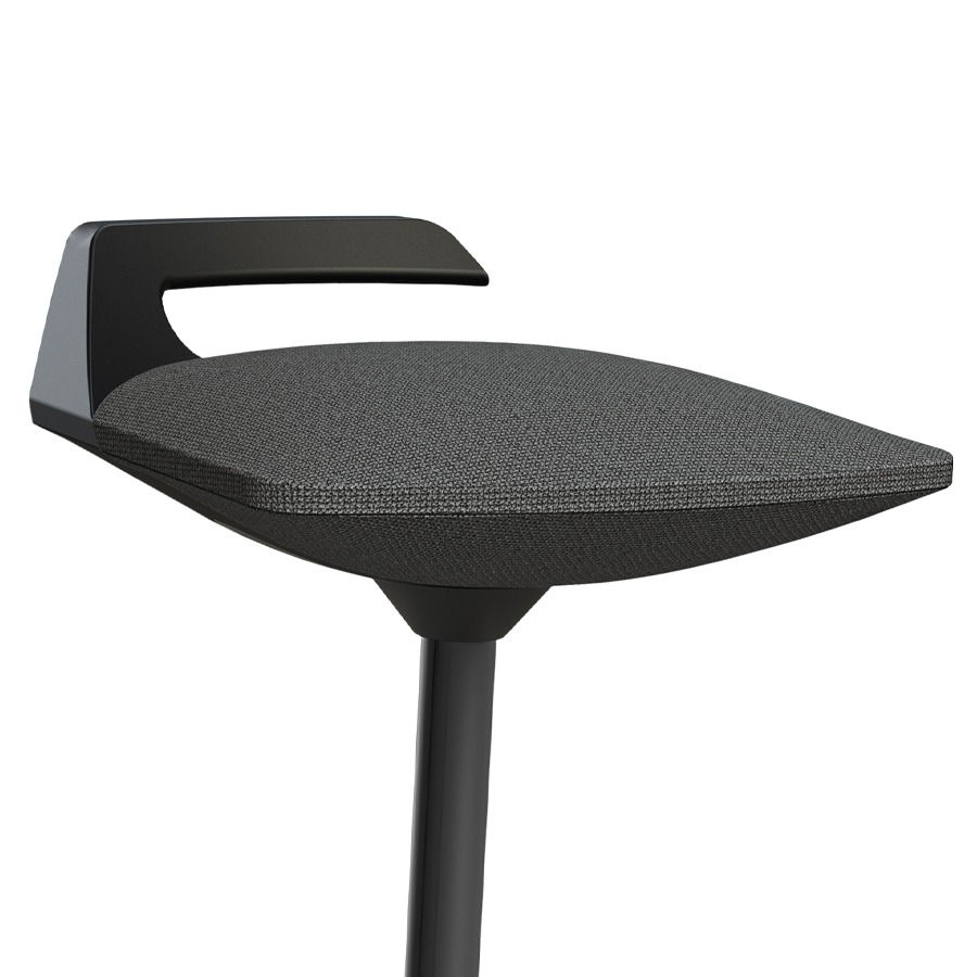 Aeris Muvman | Stehhilfe | Capture Cura grau meliert | Standard-Feder | Gestell schwarz