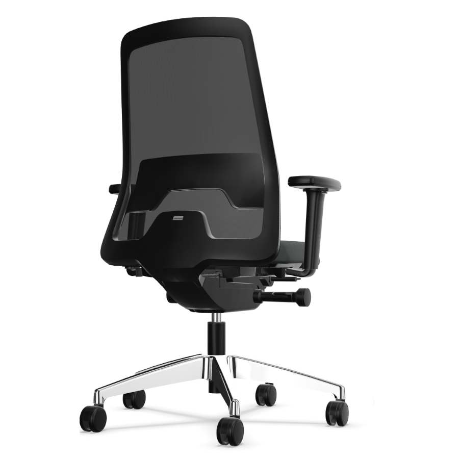 Interstuhl Every (EV21C) Bürostuhl Netzrücken Comfort Netz schwarz