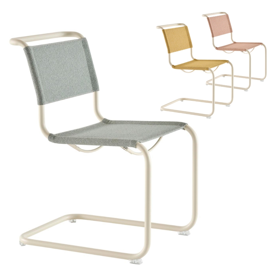 thonet s 33 v gestell wei beispielbild (1)