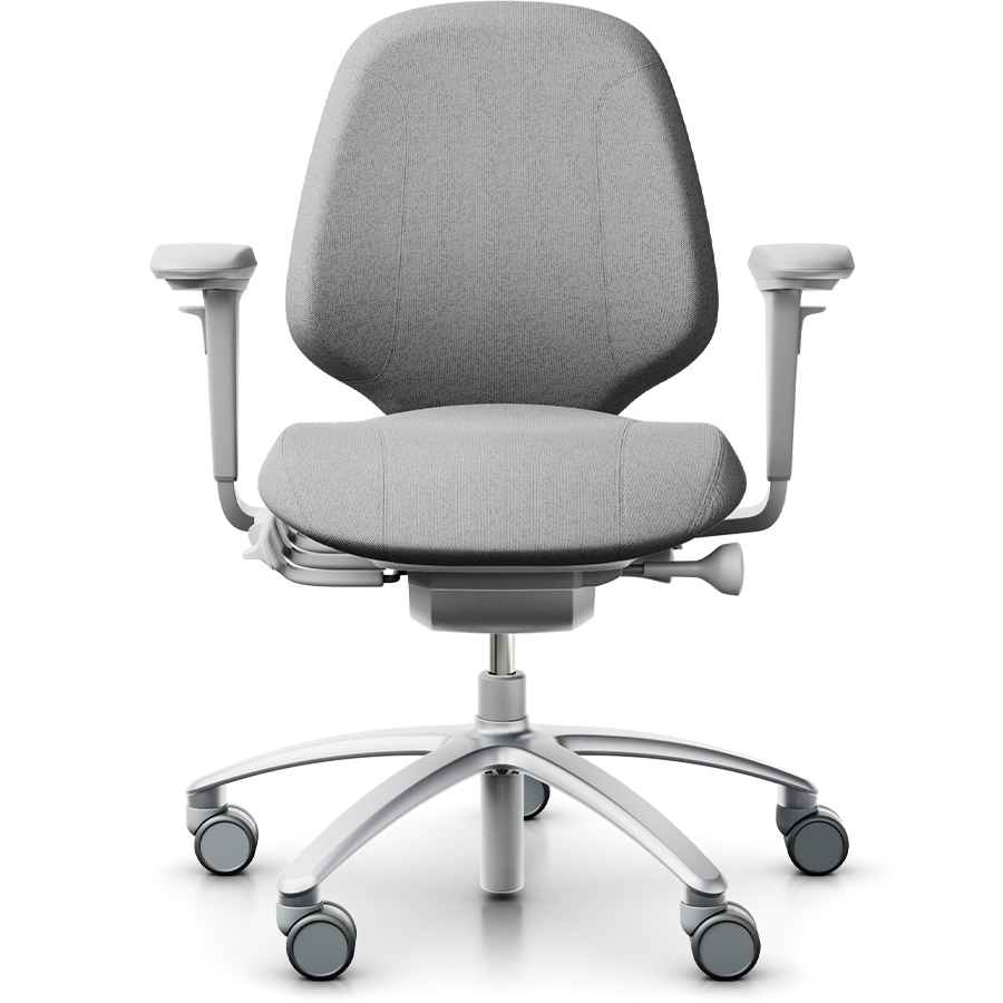 RH Mereo 200 Silver Grey Bürostuhl Bezug Capture 4102 hellgrau