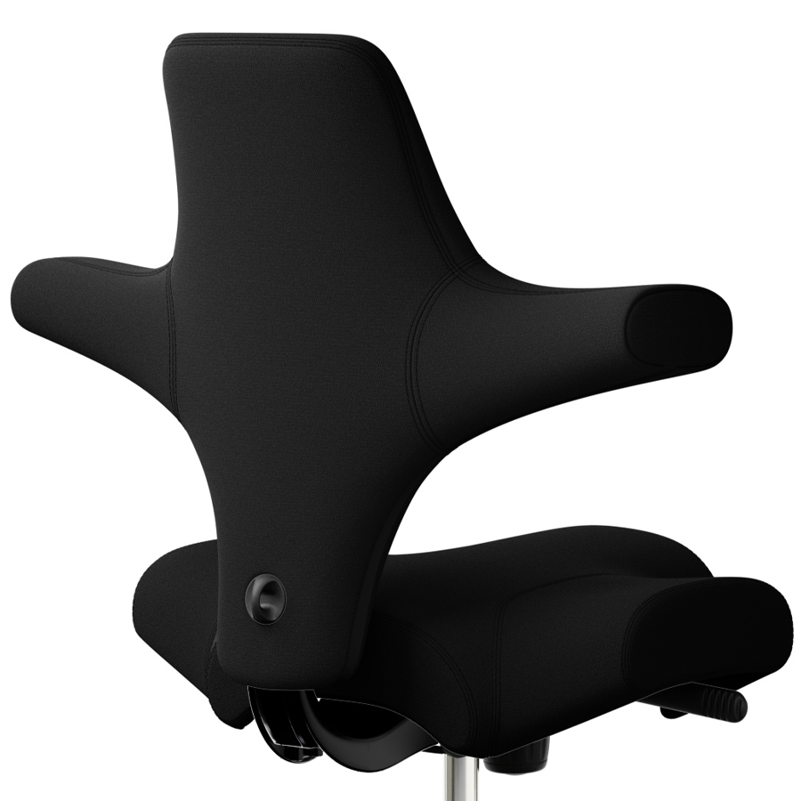 HAG CAPISCO 8106 Xtreme schwarz - Nahaufnahme Rückansicht