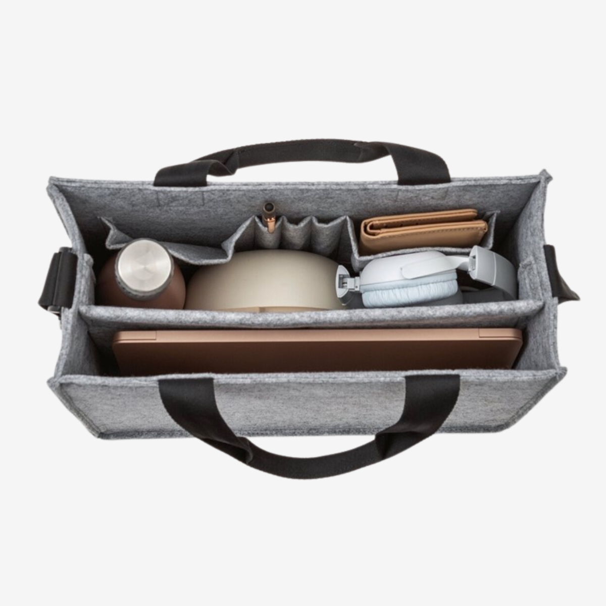 SIGEL Desk Sharing Bag Classic M Hellgrau (5)