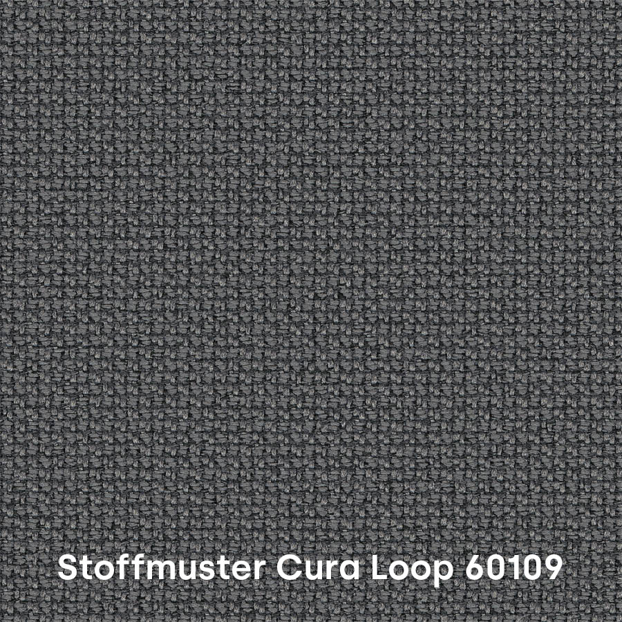 HAG CAPISCO 8106 | Stoff Cura Loop dunkelgrau | Gestell silber