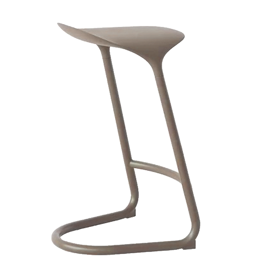 lapalma CROSS Barhocker | Tortora | kleine Mängel | fixe Höhe 65 cm