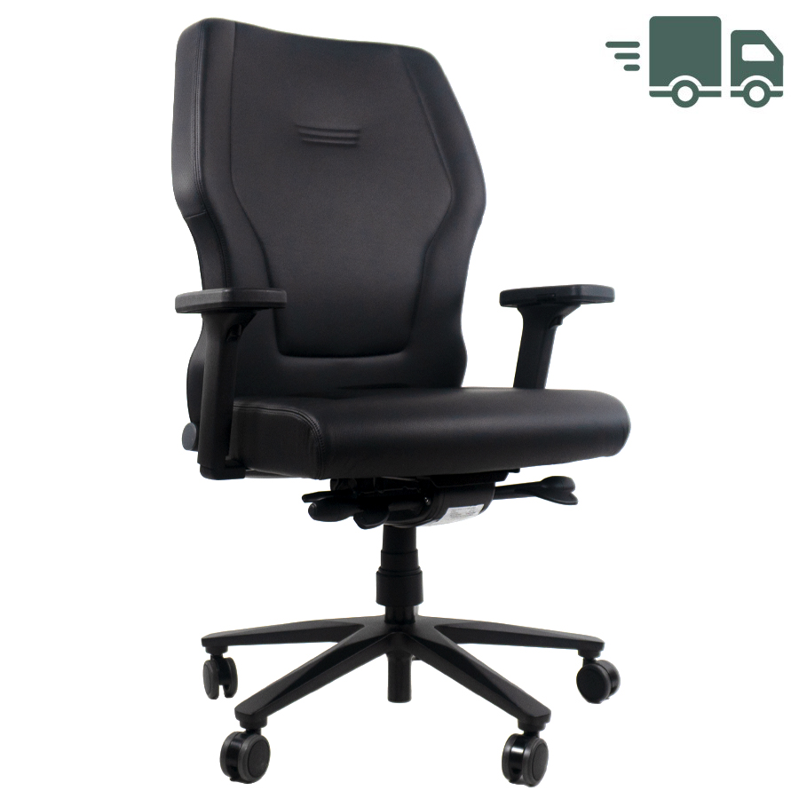 ABVERKAUF: Interstuhl XXLis5 (XL112) 24h Bürostuhl | Bis 200kg | Schwarz