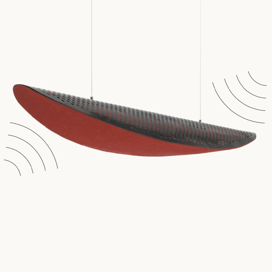 Shell akustisches Design Paneel - Wand und Decke