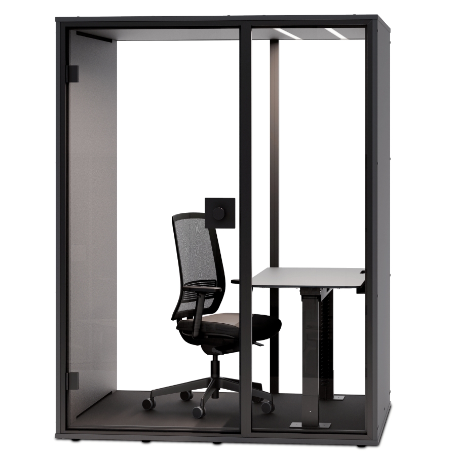 Berlin Acoustics Work Akustikbox in Schwarz