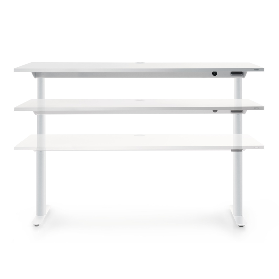 Bosse Solutions M3-Desk Schreibtisch | Weiß
