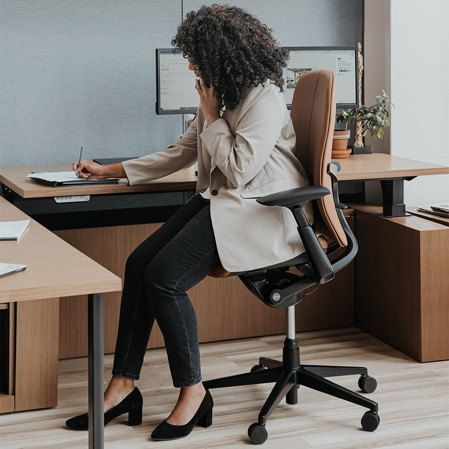 AKTIONSMODELL | HAWORTH Zody LX Bürostuhl | Dual Posture | schwarz