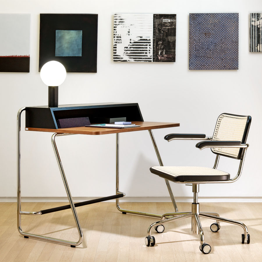 THONET Drehsessel mit Armlehnen - Beispielbild