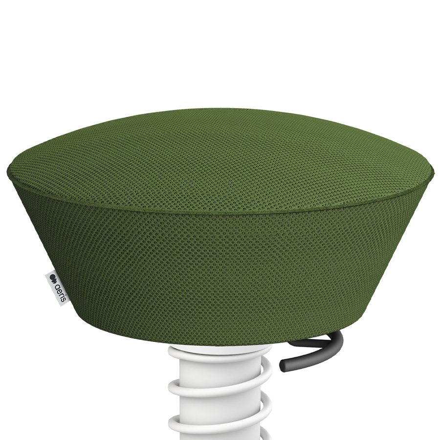 Aeris Swopper Air Mesh-Gewebe Runner grün mit Gleiter - Nahaufnahme