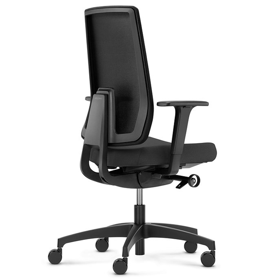 Dauphin Indeed mesh 7056 schwarz mit Netz-Rückenlehne