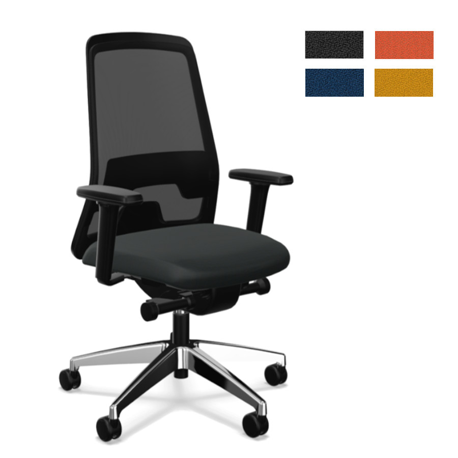 Interstuhl EVERYis1 (EV211) Bürostuhl | Netzrücken | Komplettausstattung