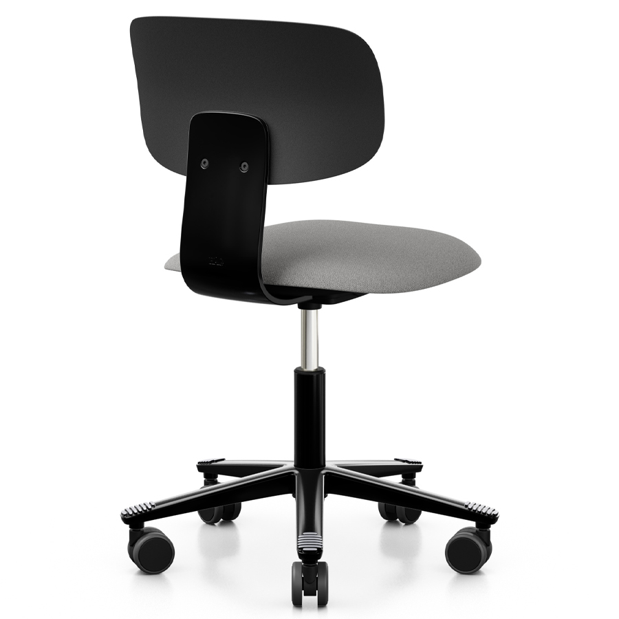 HAG Tion 2140 Bürostuhl schwarz | Sitz Stoff Cura Loop | Rückenschale Kunststoff