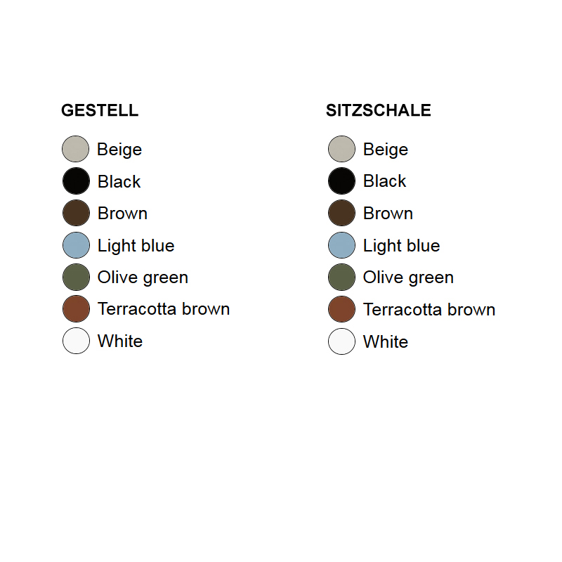 Kristalia SHARKY Gartenstuhl | Olivgrün