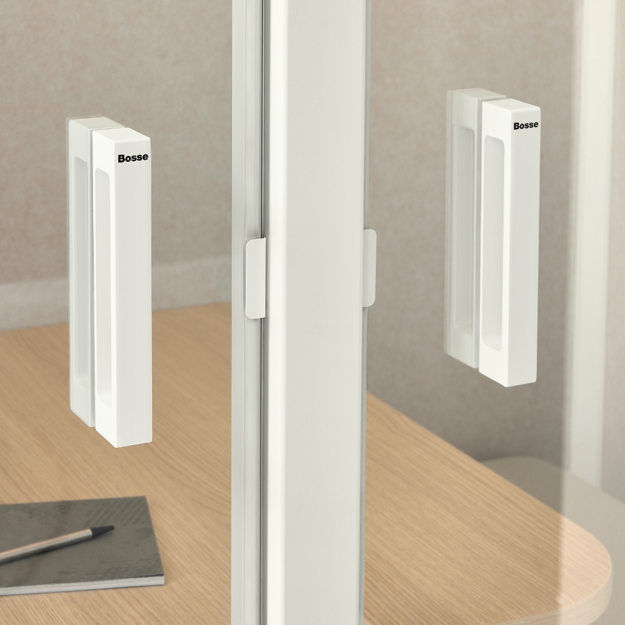 BOSSE Bosselino Meetingbox DUO Black Edition | für 2 Personen | Komplettmodell | Akustikbox