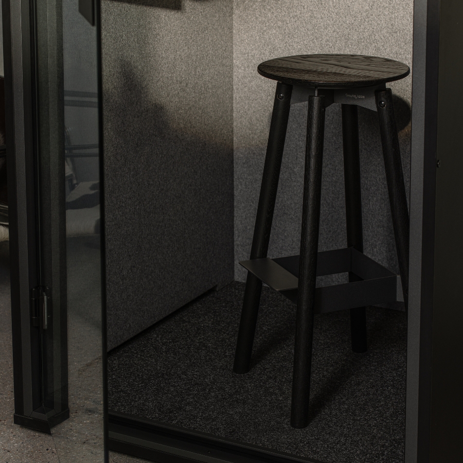 Berlin Acoustics Focus Akustikbox Telefonbox in Weiß