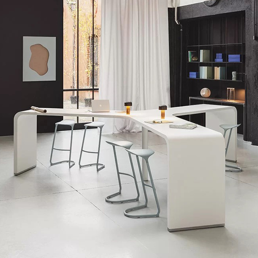 lapalma CROSS Barhocker S452 fixe Höhe 80 cm - Beispielbild