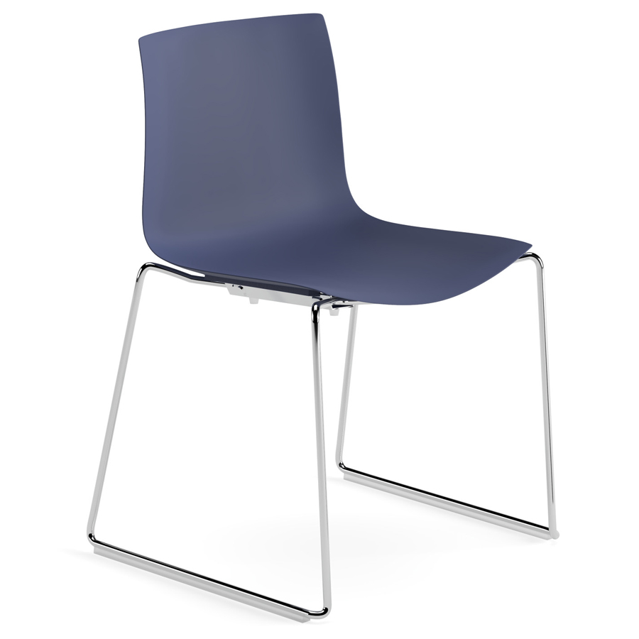 Arper CATIFA 46 0502 (RE) | einfarbig | Kufengestell | Esszimmerstuhl | Outdoor geeignet