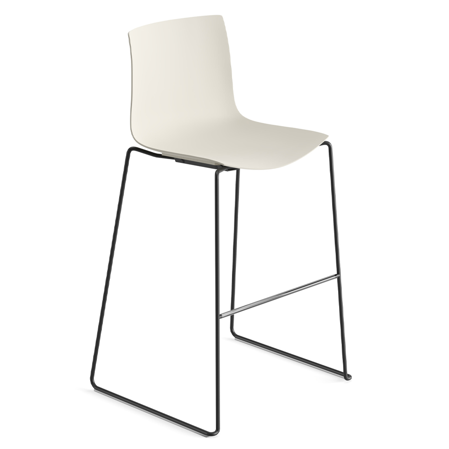 Arper CATIFA 46 (RE) Barhocker | einfarbig | Kufengestell