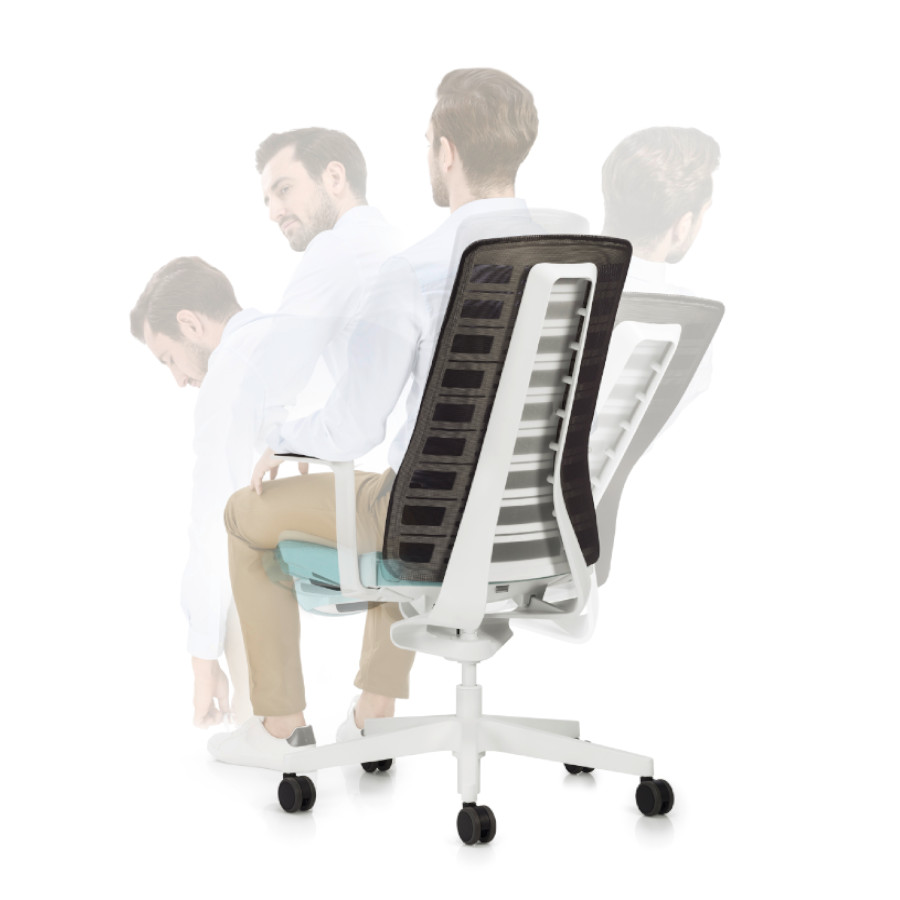 Interstuhl PUREis3 Sitzposition