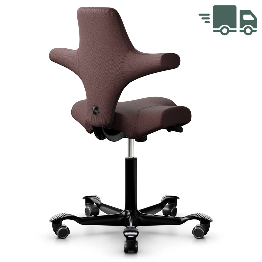 HAG CAPISCO 8106 | Wollstoff Select chestnut | Gestell schwarz