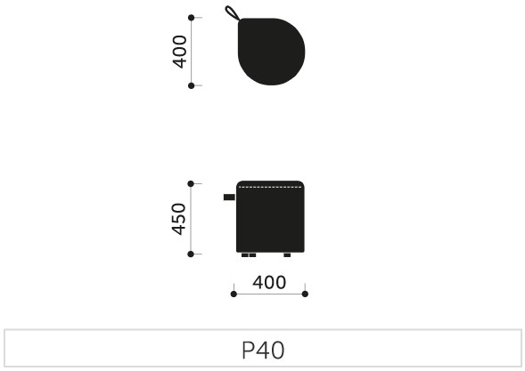 Profim-Revo-Pouf-40-Abmessungen