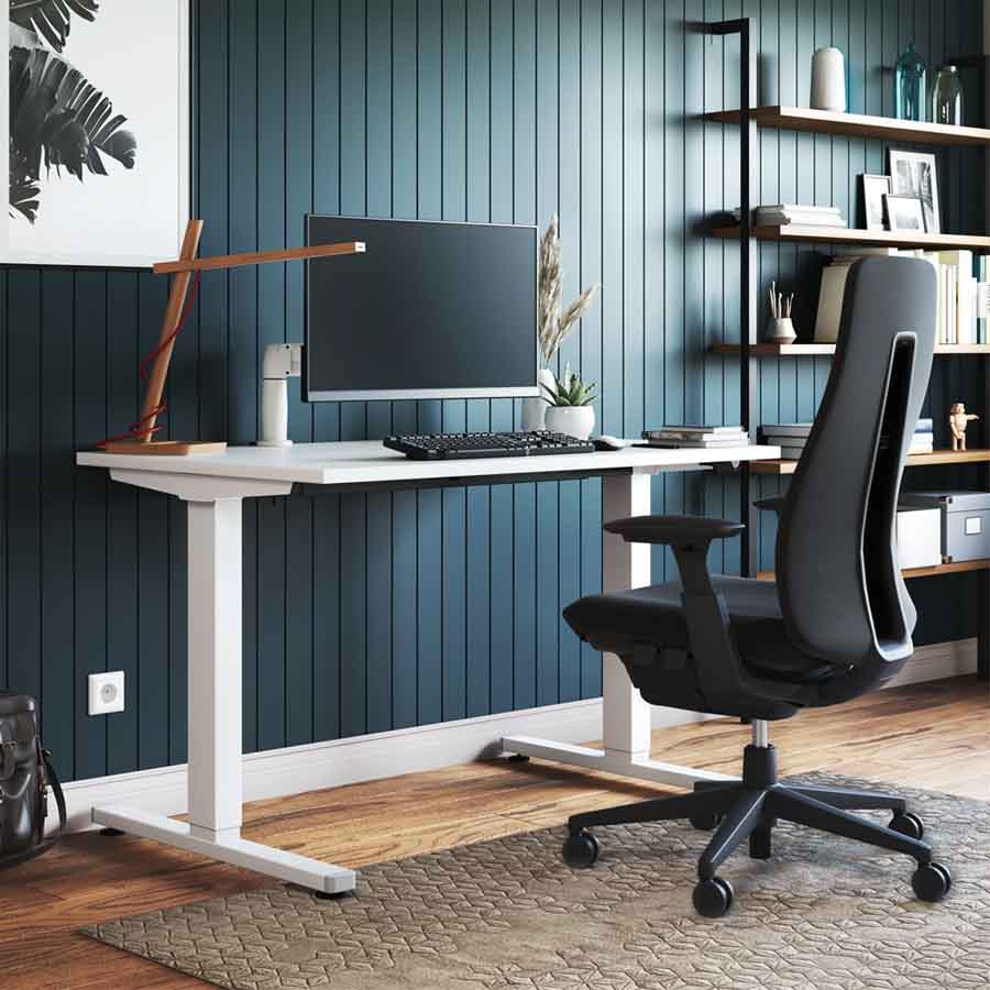 HAWORTH Fern Bürodrehstuhl - Beispielbild ohne Nackenstütze