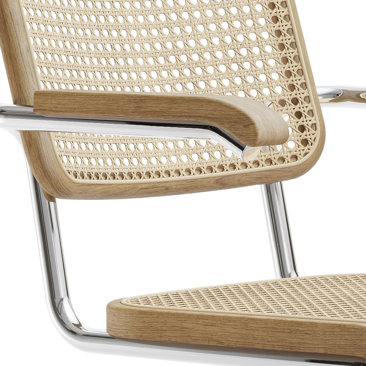 ThonetS64 Eiche Pure Materials Detail